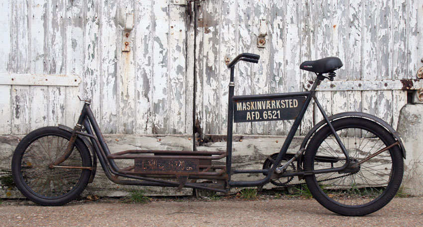 Vélo-cargo danois des années 60